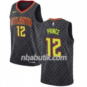 NBA Mænd Trøje Atlanta Hawks Taurean Prince 12 Nike 2017-18 Sort Swingman